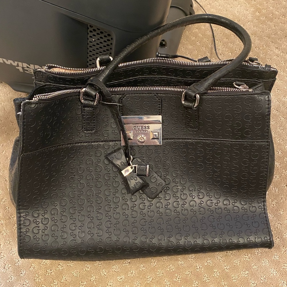 Black Guess purse